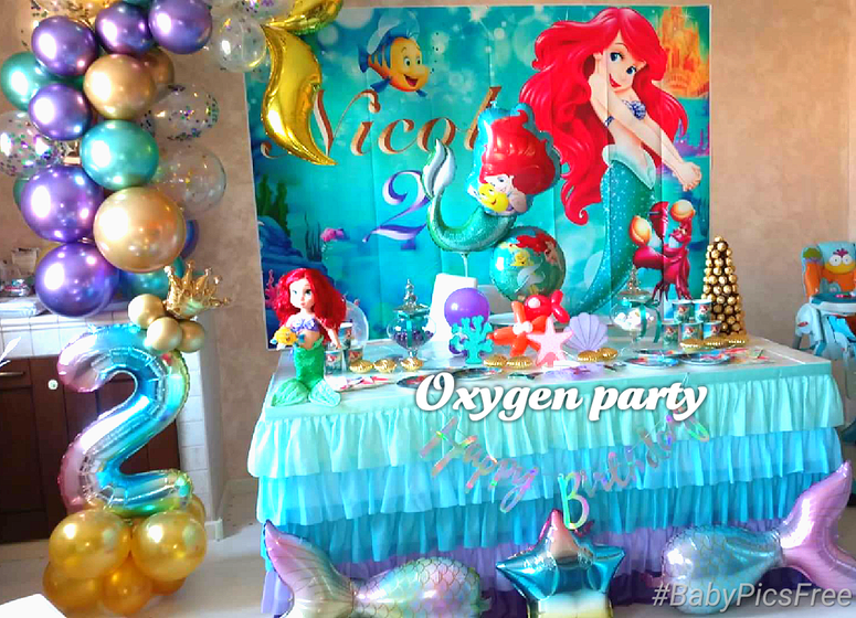 🎉🎈🌊🎂🐬🐚 Николь 2 годика!🐚🐬🎂🌊🎈🎉