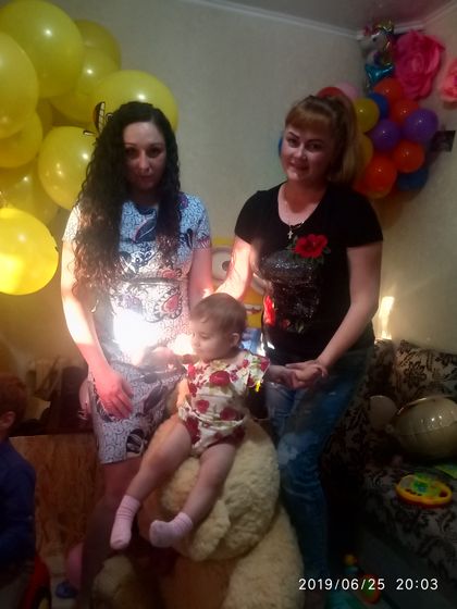Оххх.. наконец и я добралась написать о нашем годовасием.