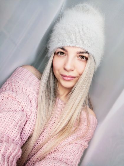 Навязала красоты из пуха