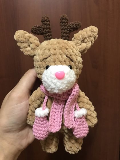 Олененок в розовом 😍