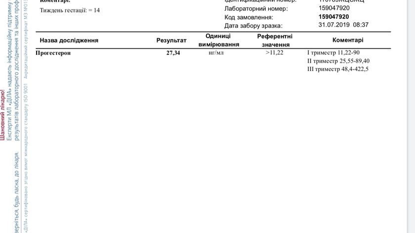 Прогестерон!!!