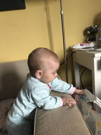 Когда ребенок пошел , как делать дела ??