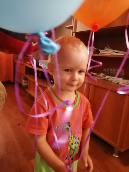 Сегодня нашему зайке 2