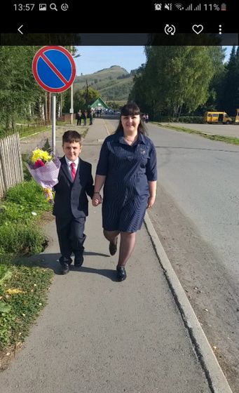 Наш первоклашка