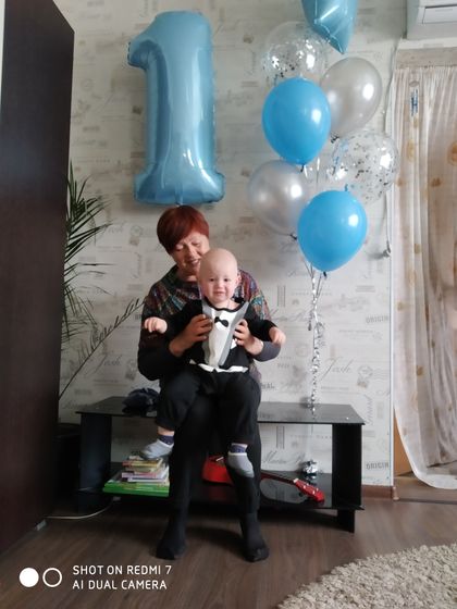 Нам сегодня годик!