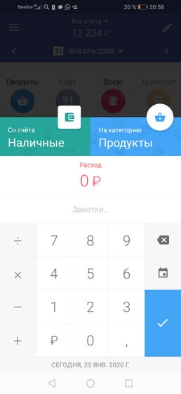 Моя попытка номер снова 🙂 дневник домашнего бюджета