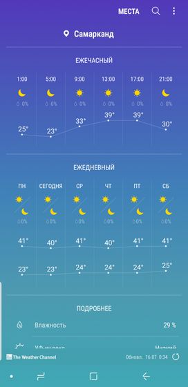 Жара?