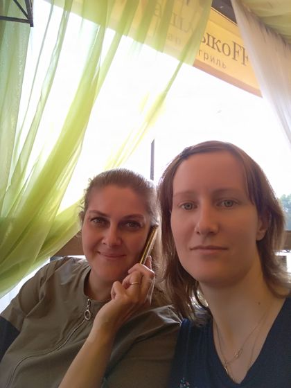 Покрестили Ирочку