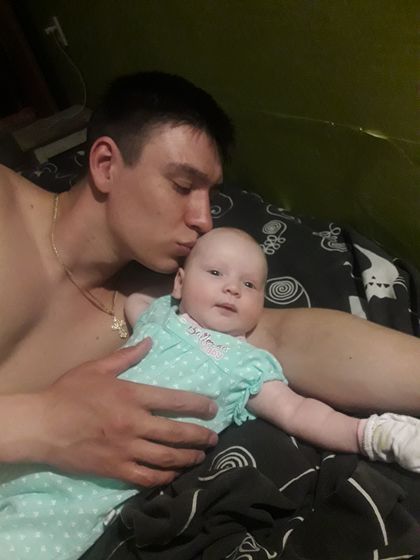 Наш папа!