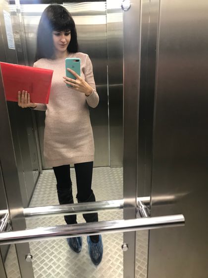 Живот вылез рано🤷🏻♀️