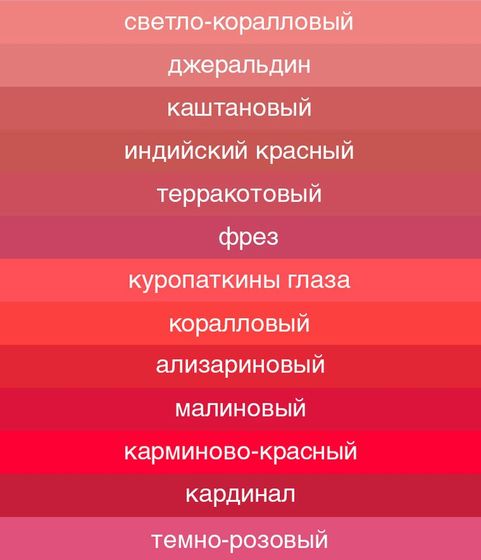 Цвет дня рождения ребёнка