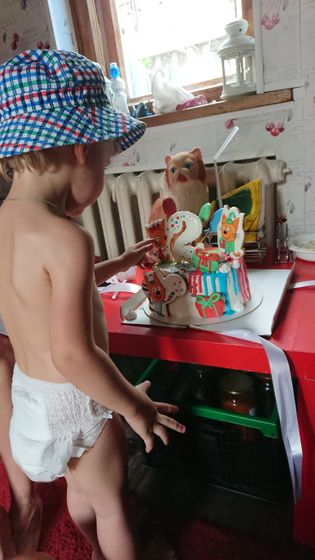 Елисею 2 года 07.06.19!!!