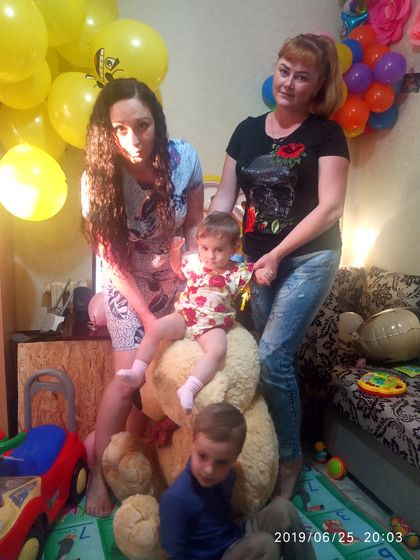 Оххх.. наконец и я добралась написать о нашем годовасием.