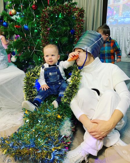 Наша первая Ёлочка🐣😍❤️