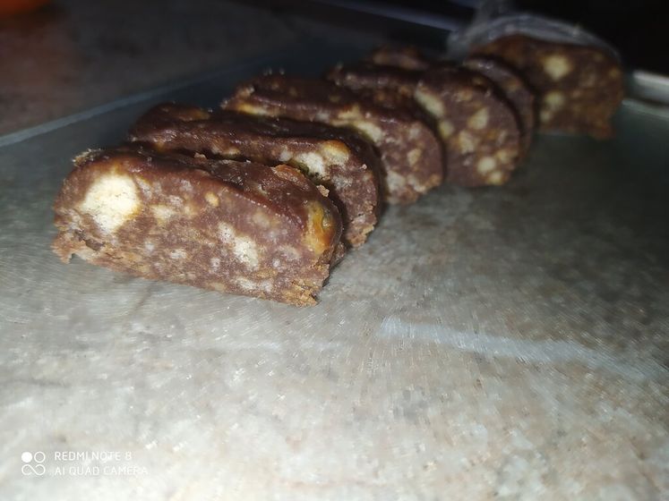 Шоколадная колбаса