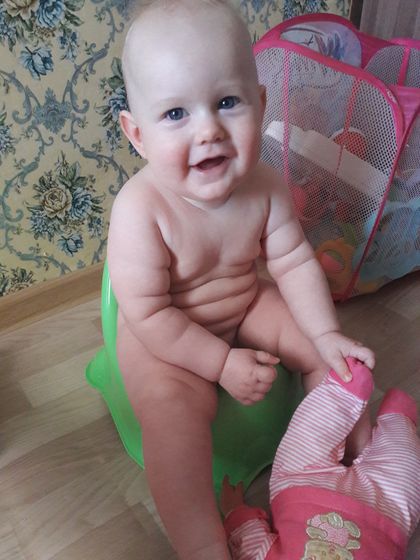 8 месяцев Савушке❤наш маленький