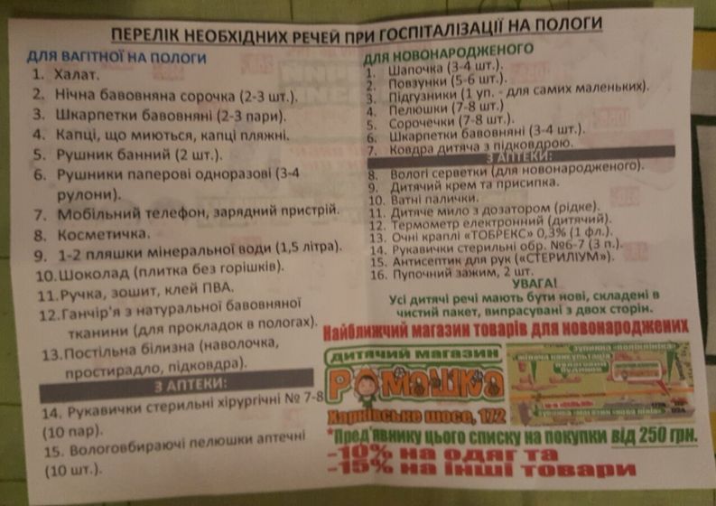 Список ..Киев