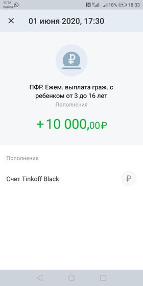 Почему написано, что ежемесччная