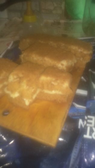 Сделала вчера торт, целый