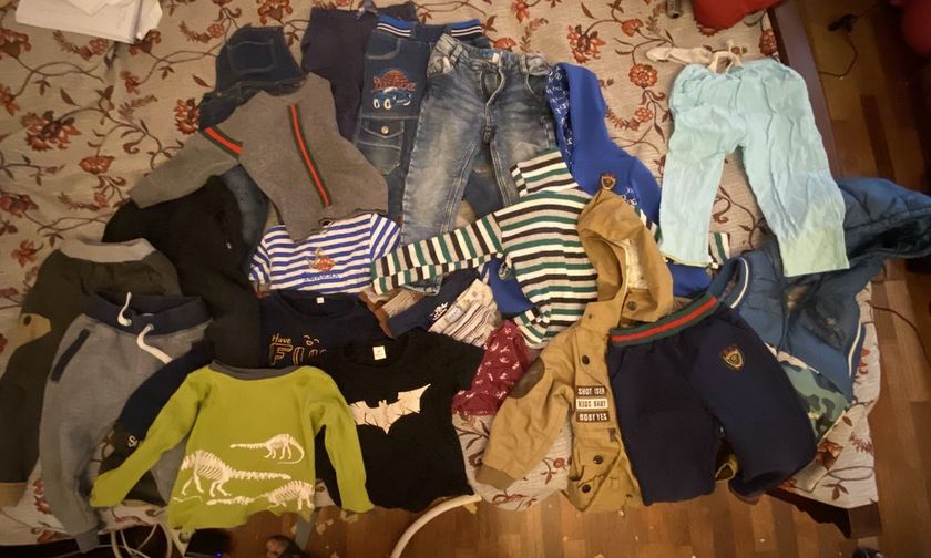 Детские вещи 2 пакета
