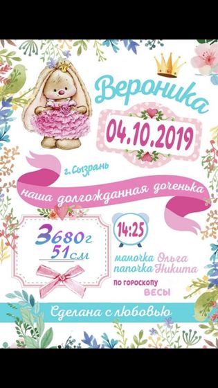 С днём рождения моя