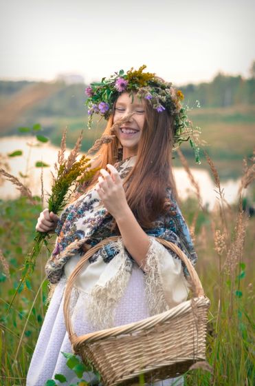 Краски Бабьего Лета в картинках и стихах