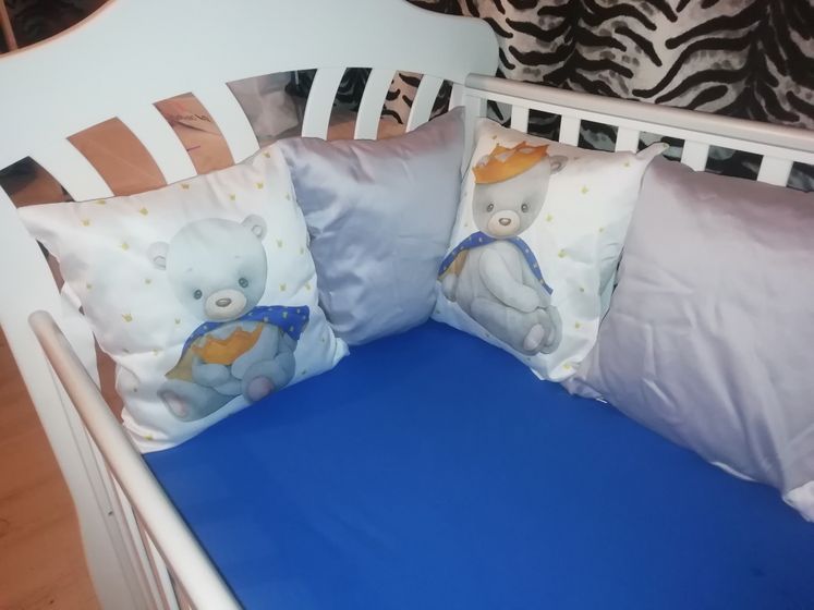 Наша кроватка для будущего сыночка👶