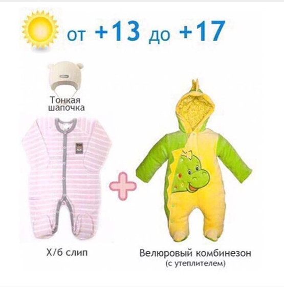Как одевать малышей на
