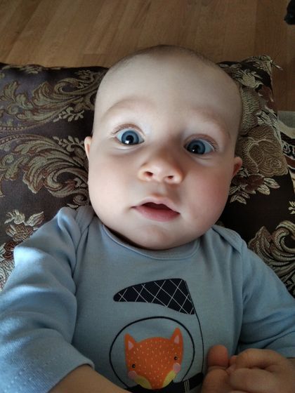 6 месяцев сыночку!😍