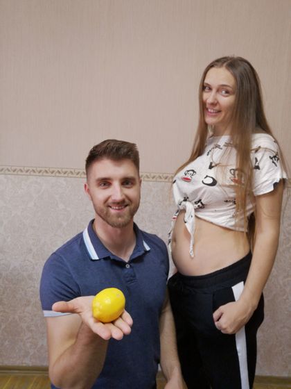 Наш малыш как лимончик 🍋