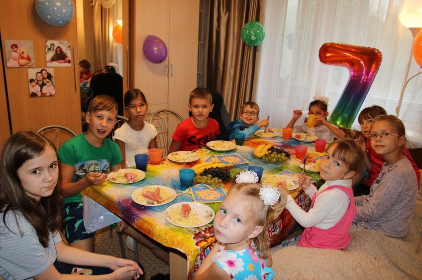 Вике - 7 лет!