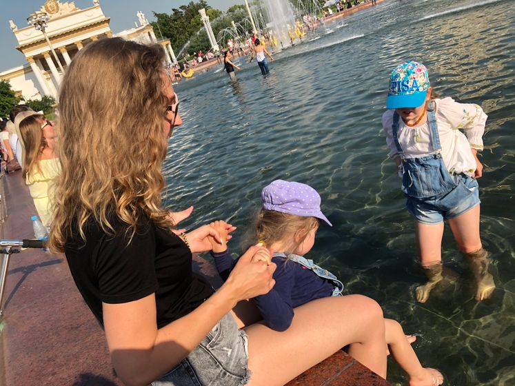 Жара в Москве