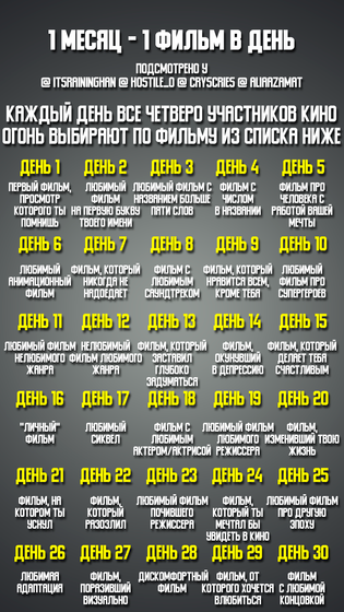 КиноМарафон на бэби ру