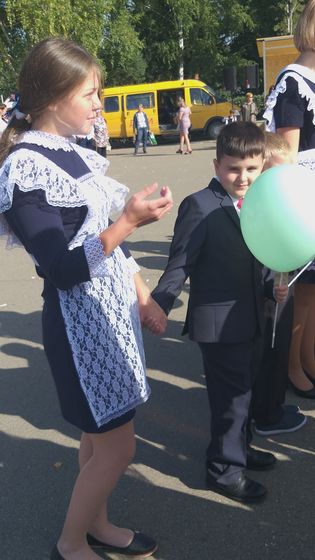 Наш первоклашка