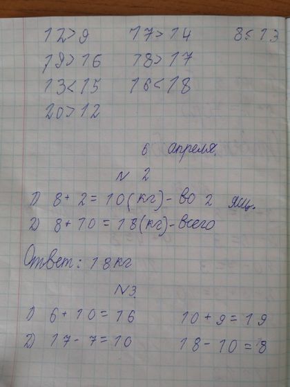 Дистанционное обучение первоклассника