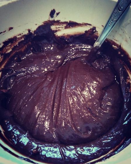 Шоколадные брауни с грецким орехом