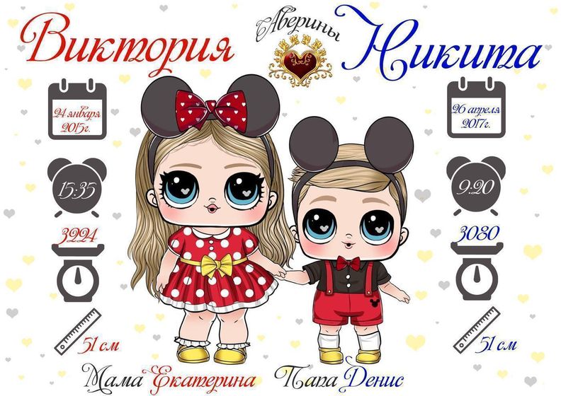 МЕТРИКА КОЛЛАЖИ БИРОЧКИ И ДР. НА ЗАКАЗ