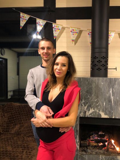 Свежие фоточки с мужем❤️
