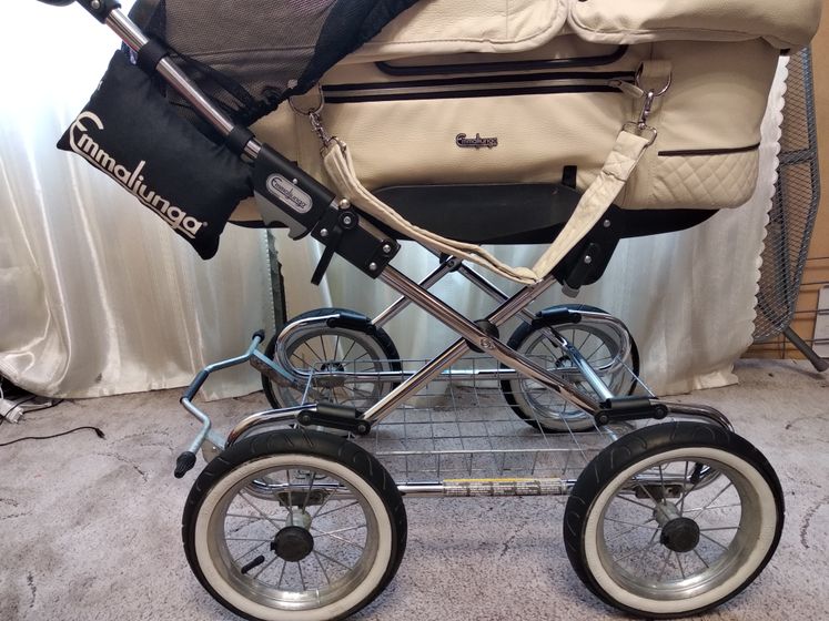 Emmaljunga mondial duo Combi leatherette