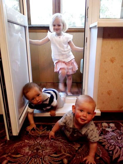 Тур по родне с 3 маленькими детьми. Самолет+поезд.