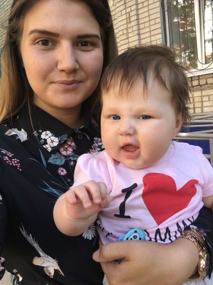 Наша кукла❤️4 месяца❤️Полина Александровна